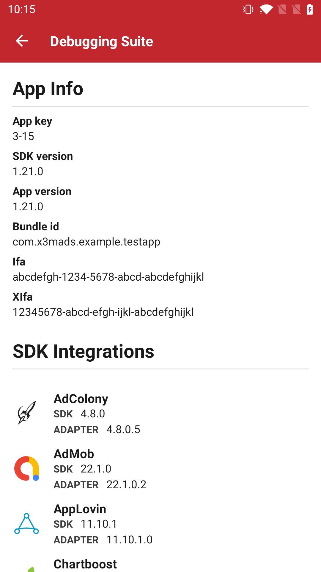 Integration Report