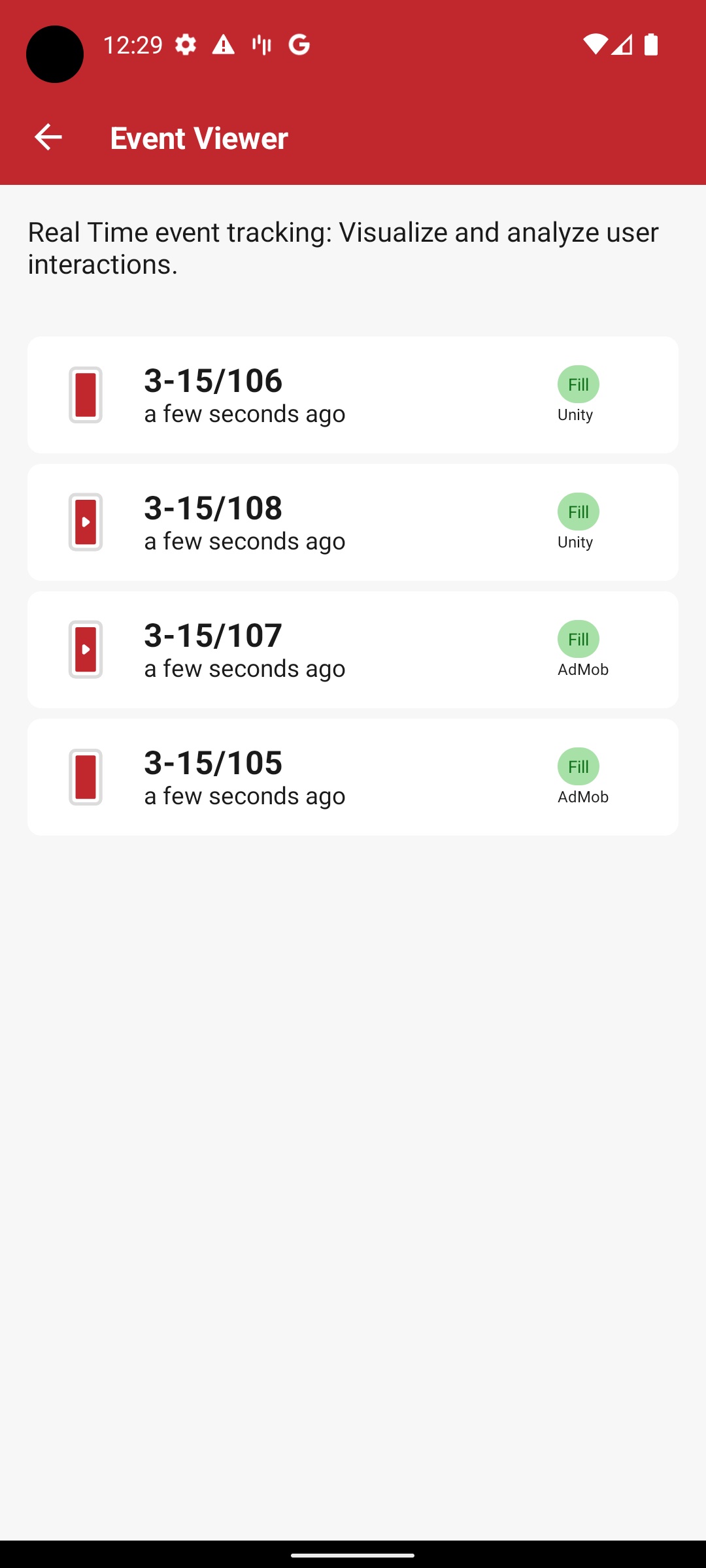 Stop In-App Network Test